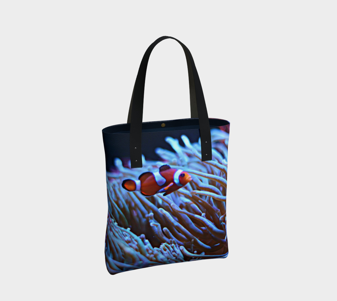 Clownfish Black light Reactive Tote preview #2
