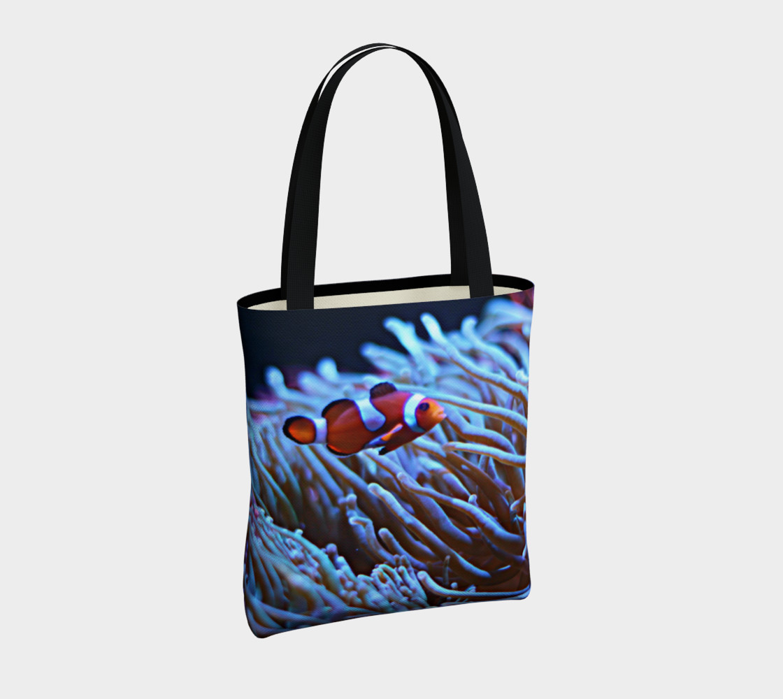 Clownfish Black light Reactive Tote preview #4