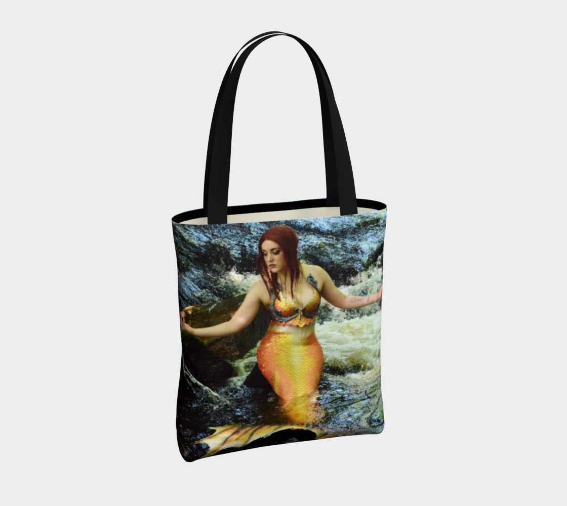 Mermaid Waterfall Tote preview #4