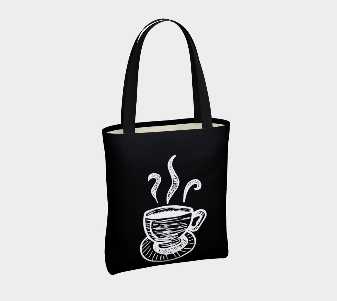 Aperçu de Cafe Menu Basic Tote #4