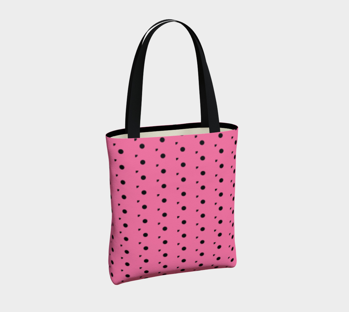 Aperçu de Tracks Bubble Gum Tote Bag #4