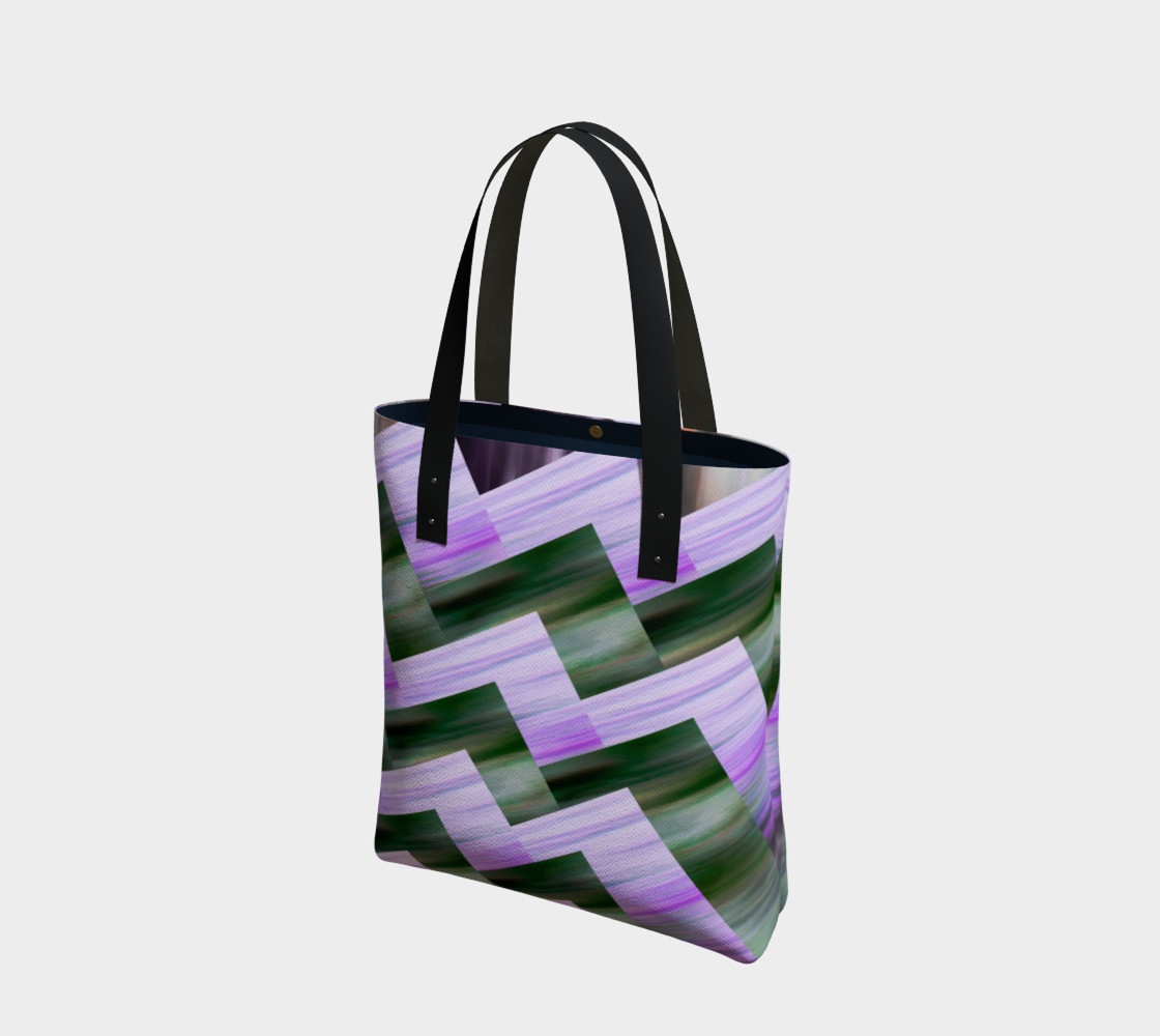 Green and violet zigzag preview #1