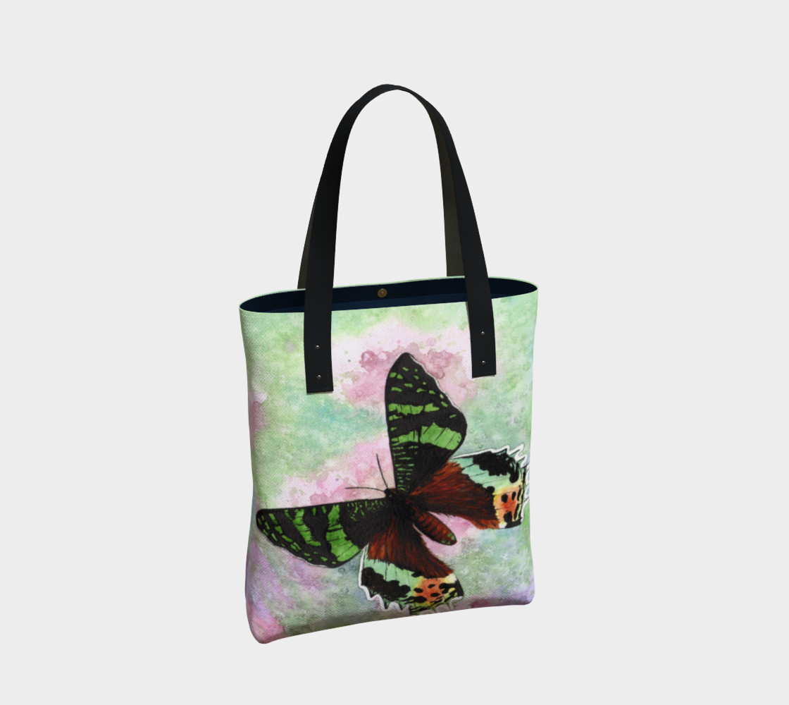 Urania Ripheus butterfly Tote Bag preview #2