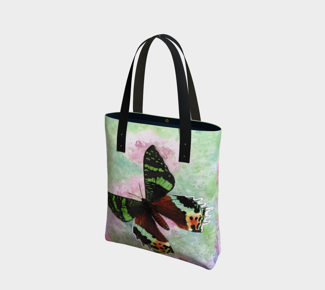 Urania Ripheus butterfly Tote Bag preview #1