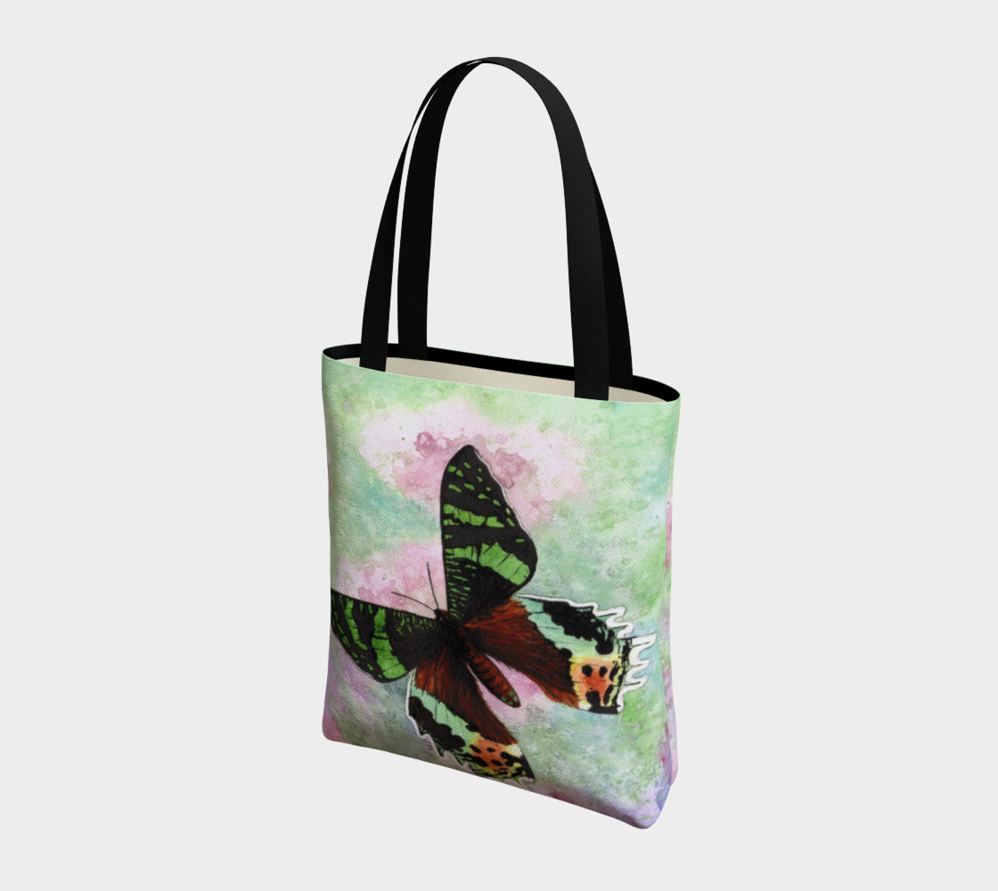 Urania Ripheus butterfly Tote Bag preview #3