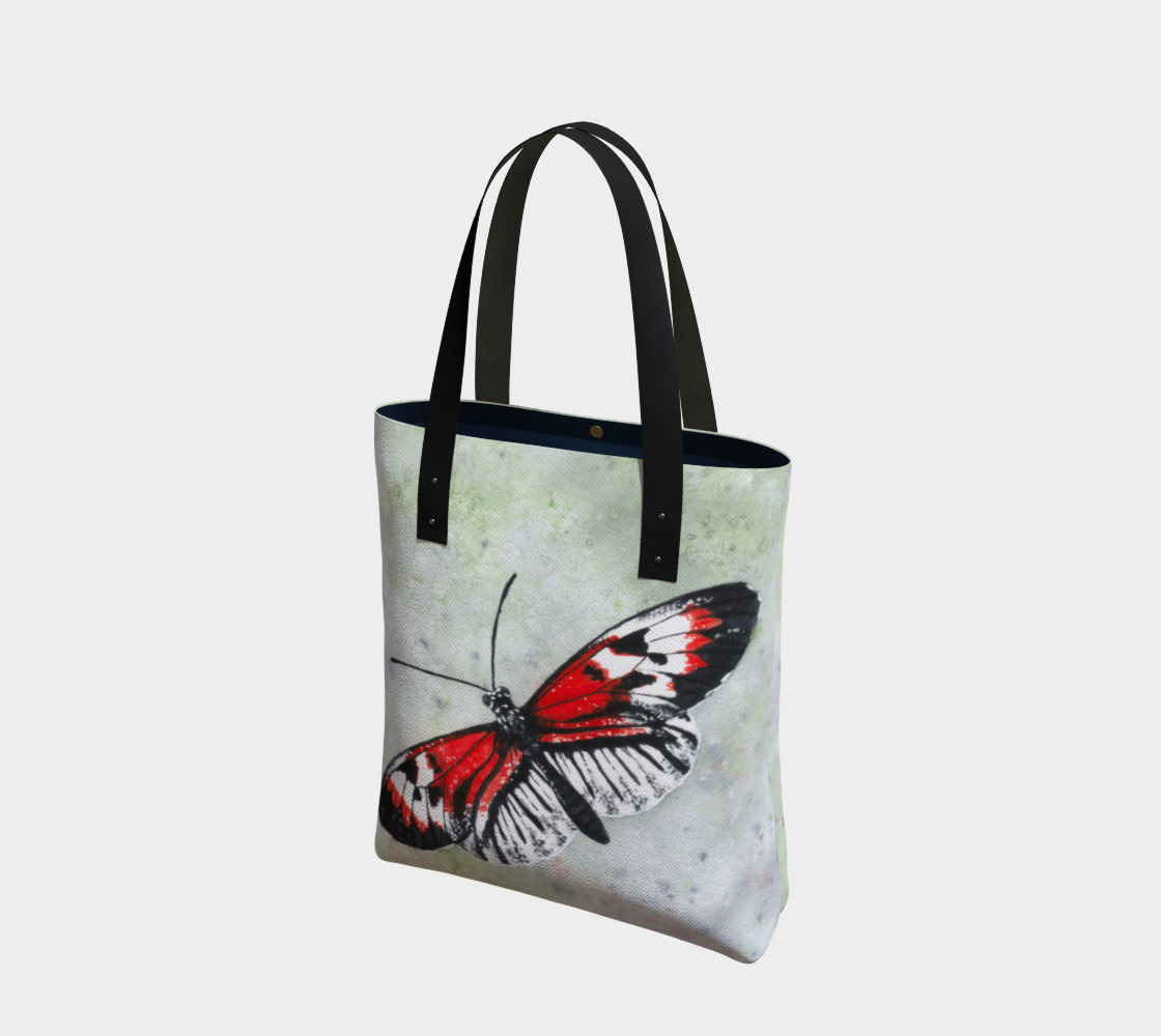 Piano key butterfly Tote Bag preview #1