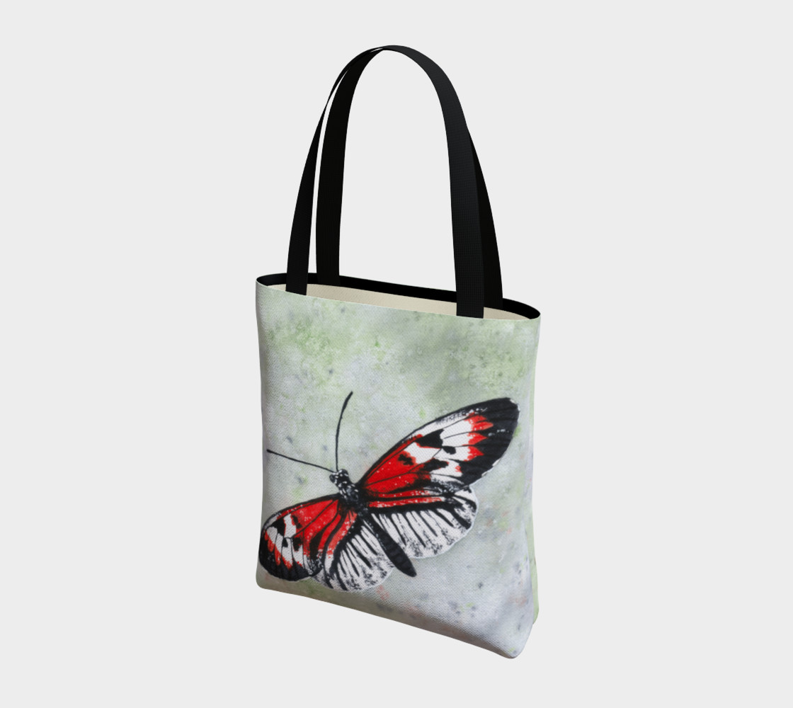 Piano key butterfly Tote Bag preview #3