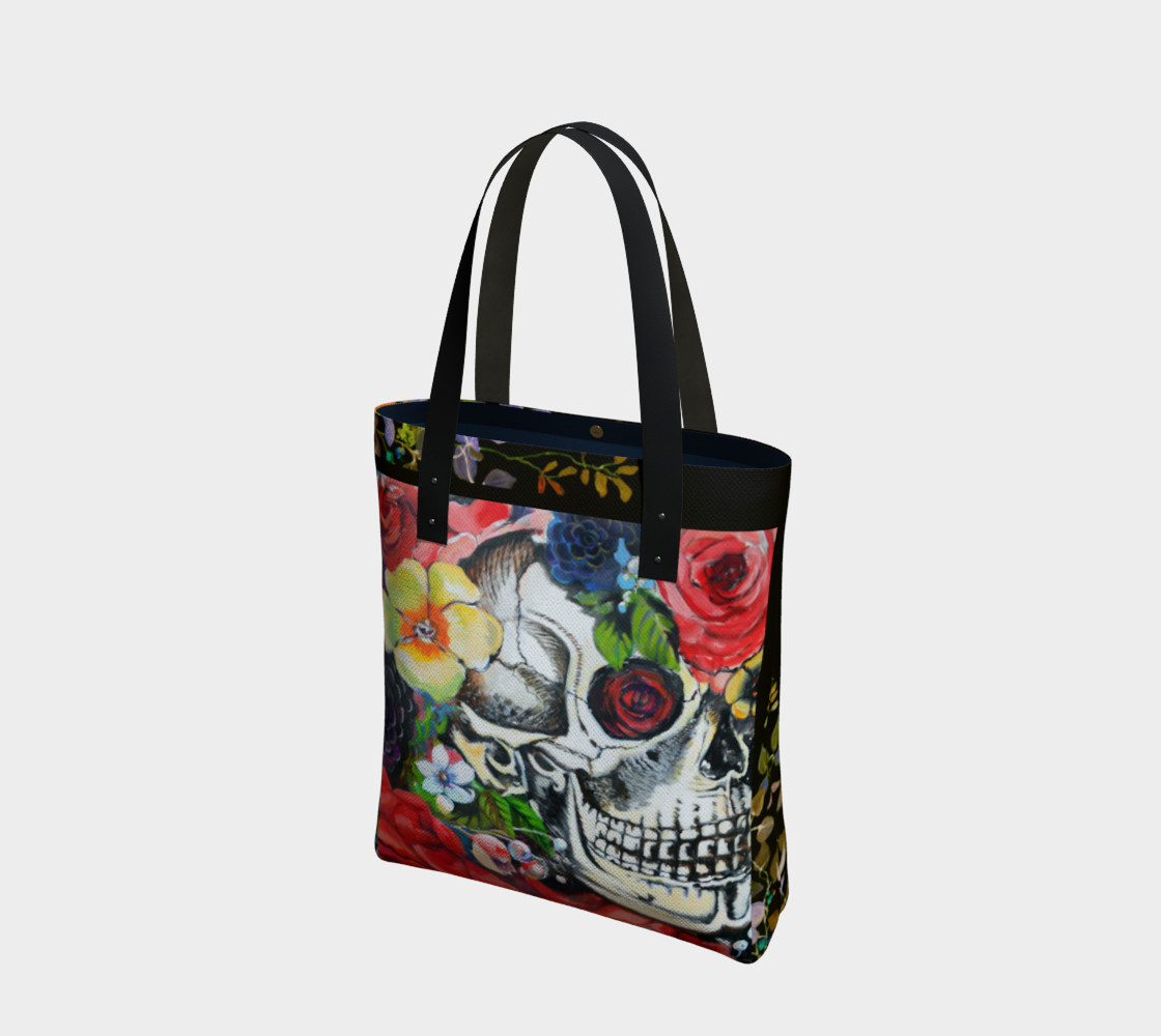 Memento Skull Tote Bag preview #1
