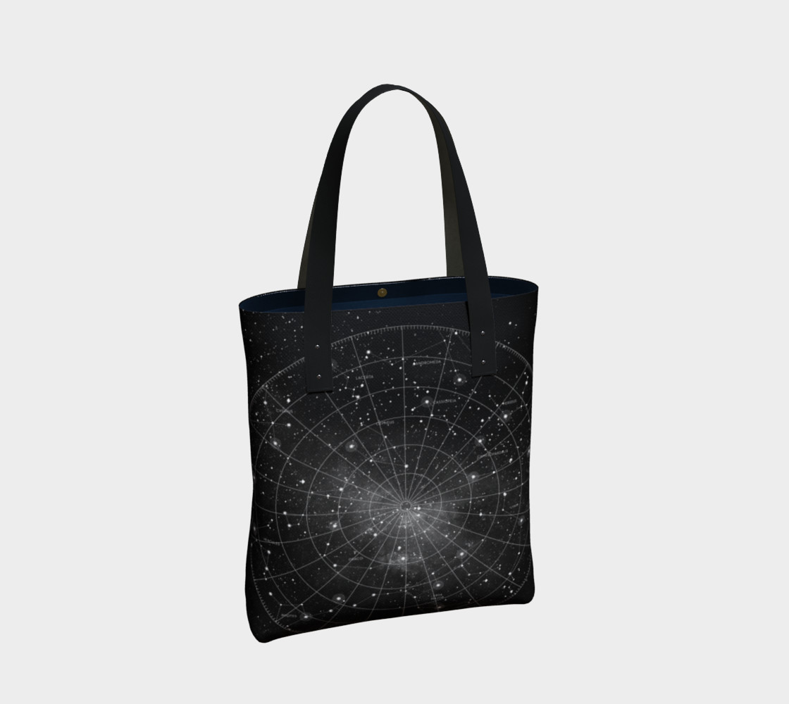 Constellation Star Chart Tote Bag preview #2