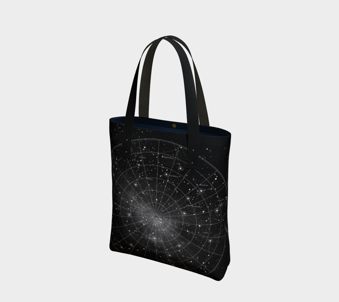 Constellation Star Chart Tote Bag preview #1