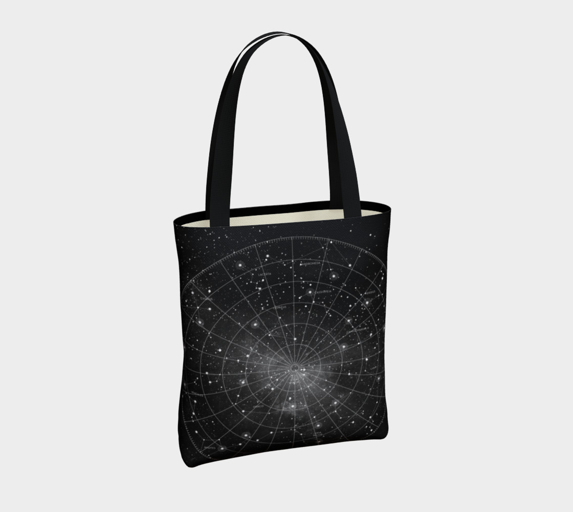 Constellation Star Chart Tote Bag preview #4