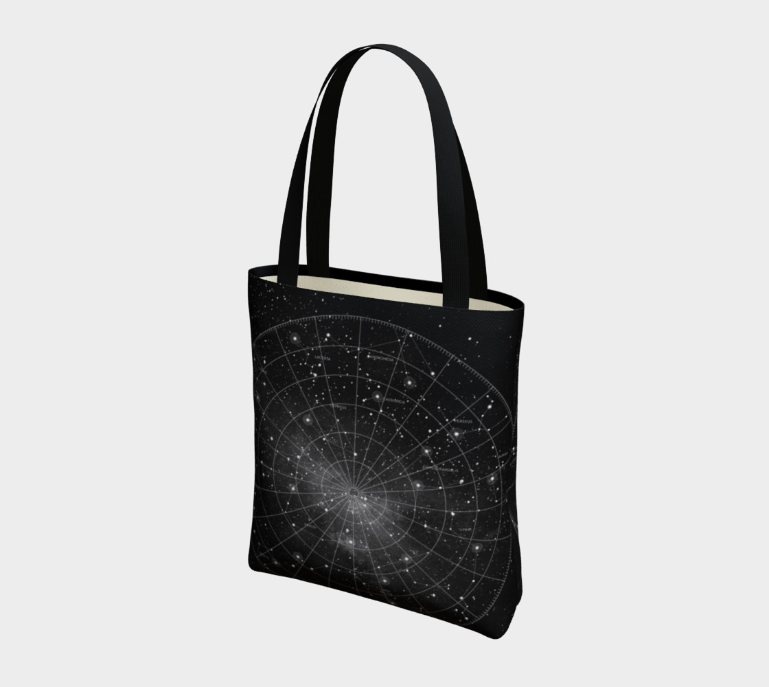 Constellation Star Chart Tote Bag preview #3