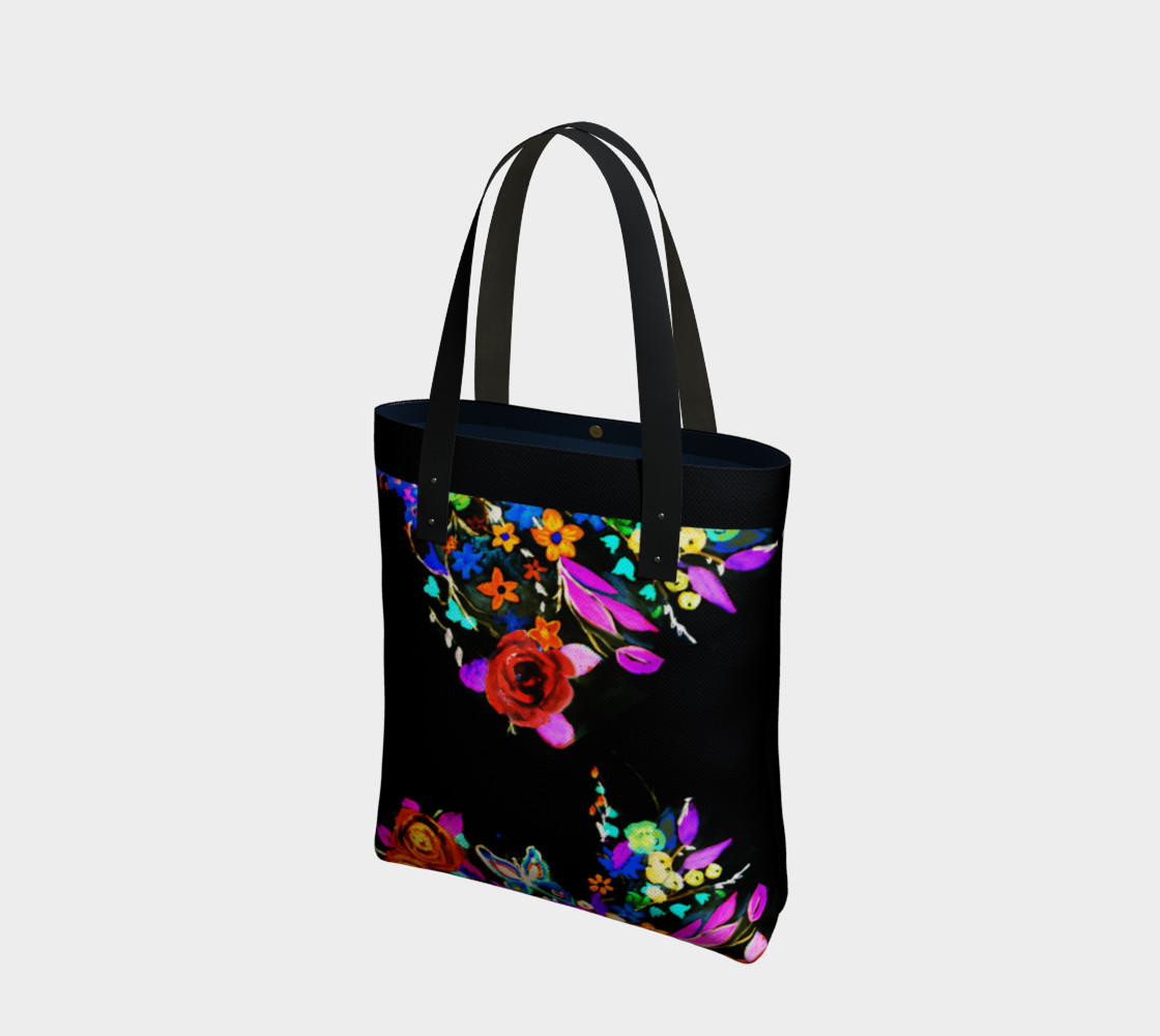 Gypsy Rose Tote Bag 3D preview