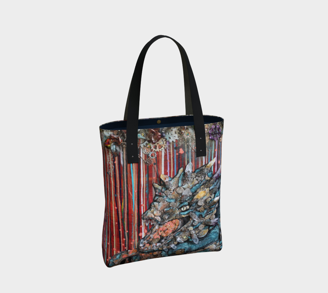 Steam Dragon Tote Bag preview #2