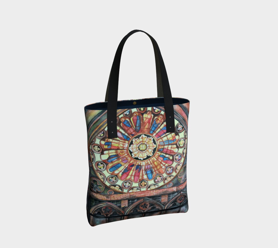 North Rose Window Tote Bag preview #2