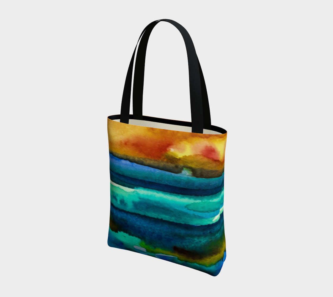Hot Sky Sunset Tote Bag preview #3