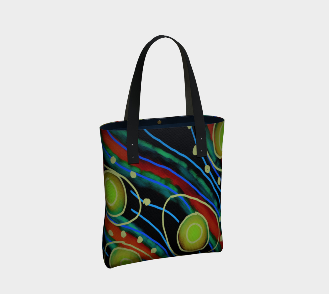 Aperçu de Original Abstract Art Shoulder Bag #2