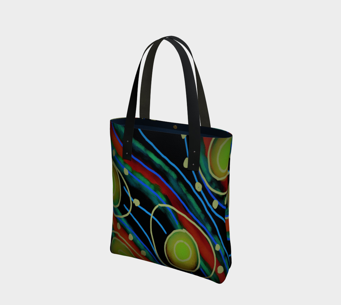 Aperçu de Original Abstract Art Shoulder Bag #1