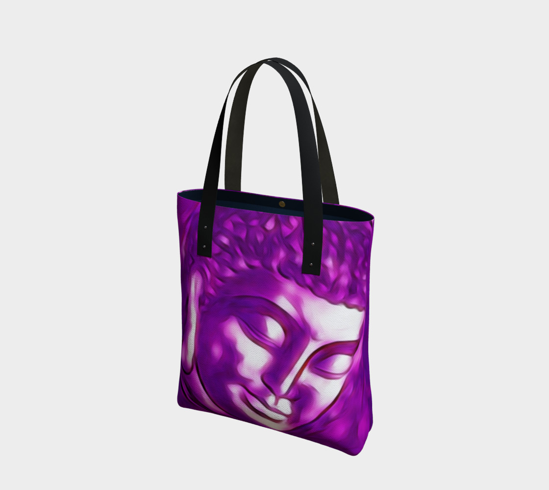 Aperçu de Pink Purple Buddha Art Portrait #1