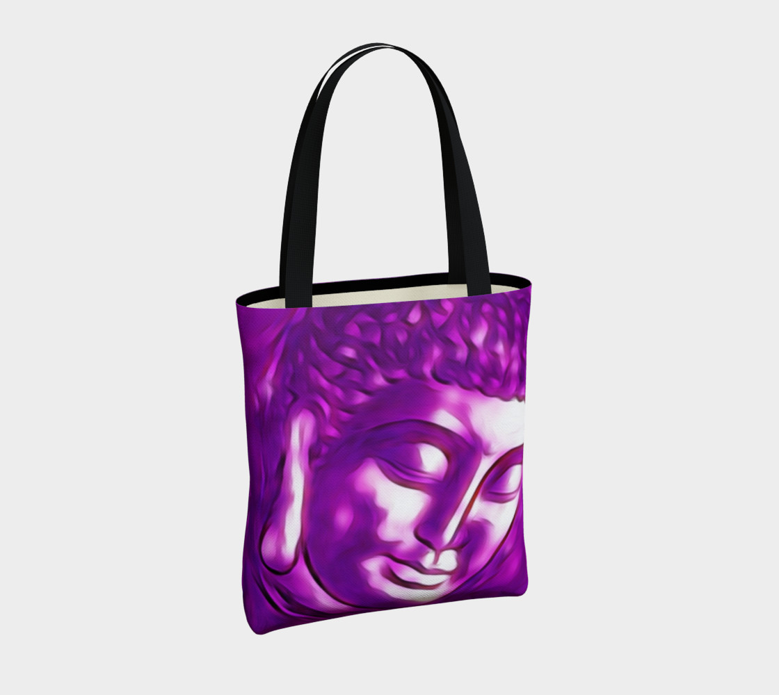 Aperçu de Pink Purple Buddha Art Portrait #4