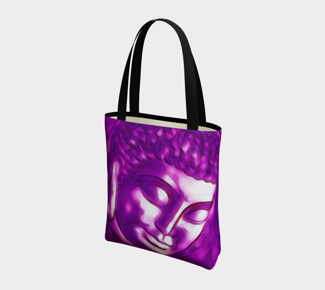 Aperçu de Pink Purple Buddha Art Portrait #3