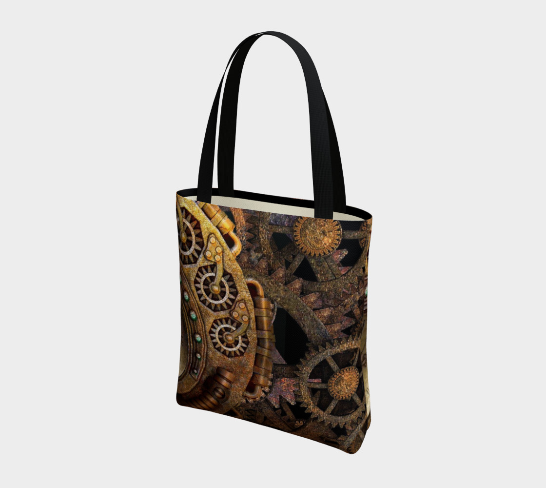 Steampunk Gears Tote Bag preview #3