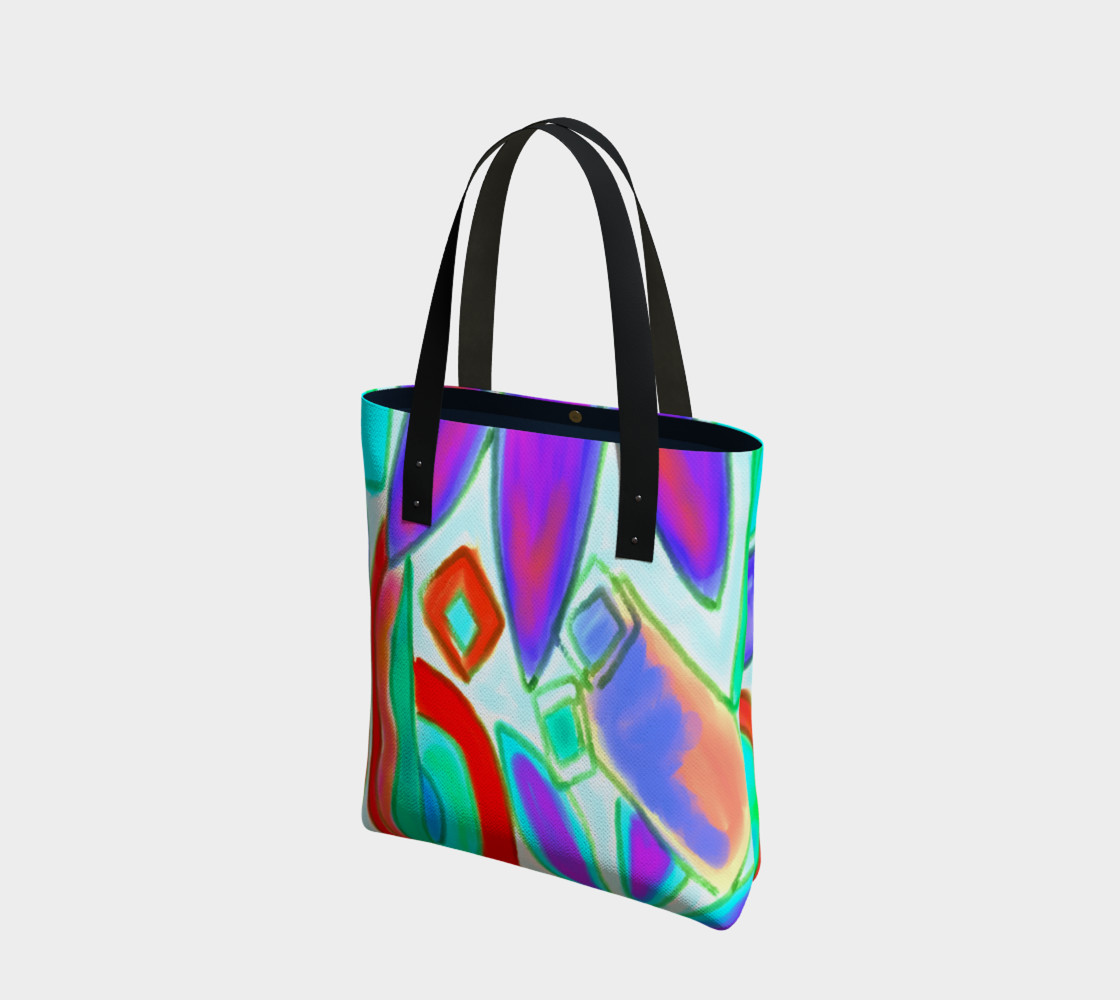 Aperçu de Summer 2 Abstract Art Shoulder Bag #1