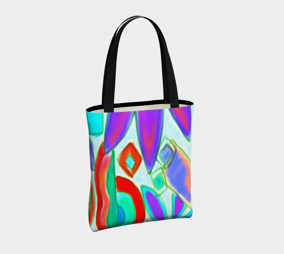 Aperçu de Summer 2 Abstract Art Shoulder Bag #4