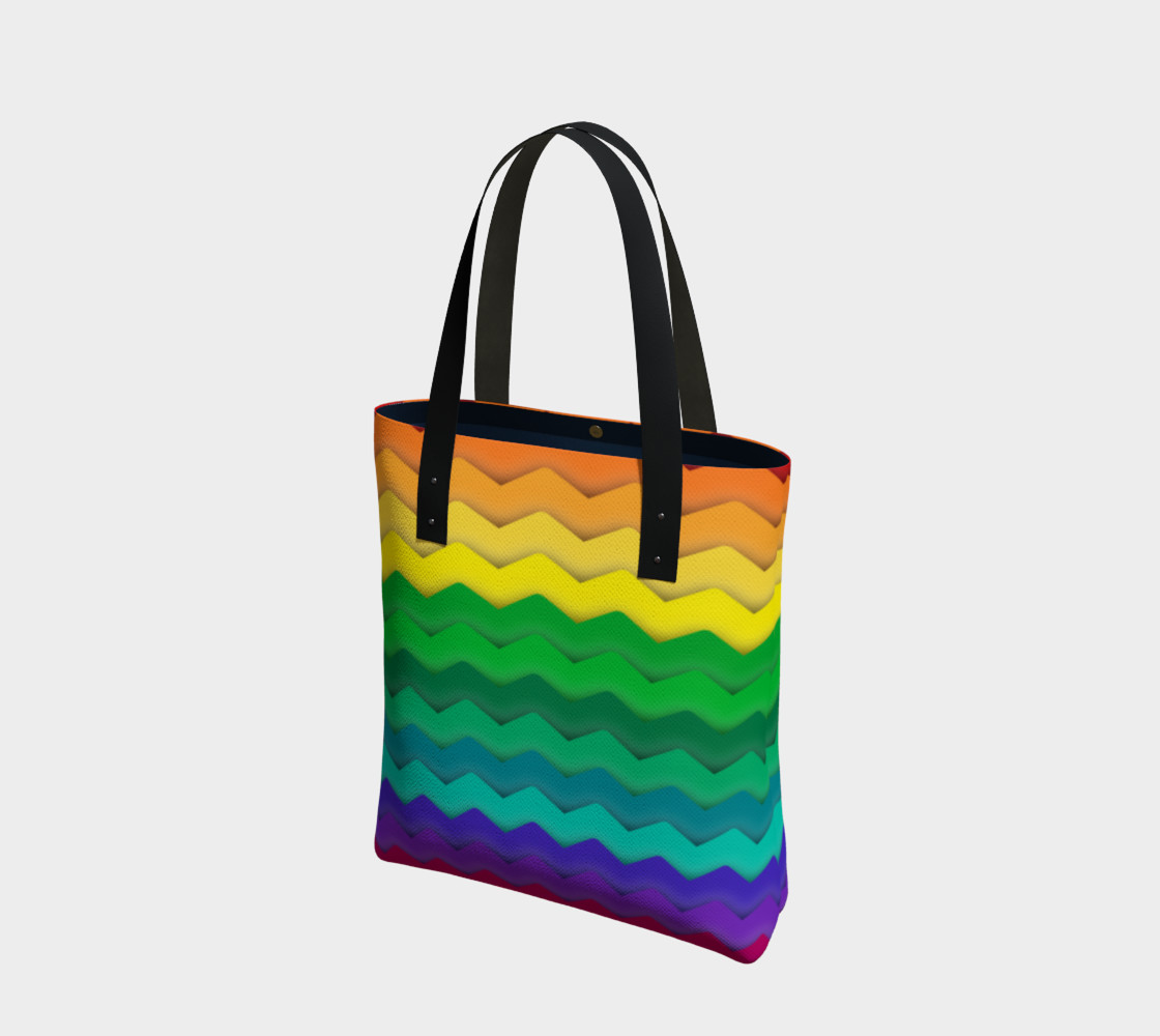 Cool Rainbow Gay Pride Waves preview #1