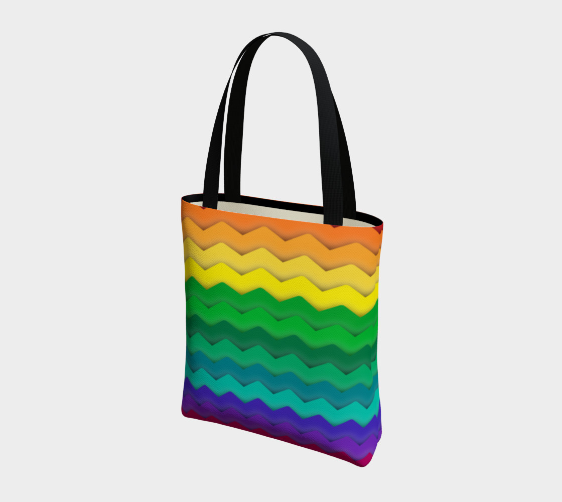 Cool Rainbow Gay Pride Waves preview #3