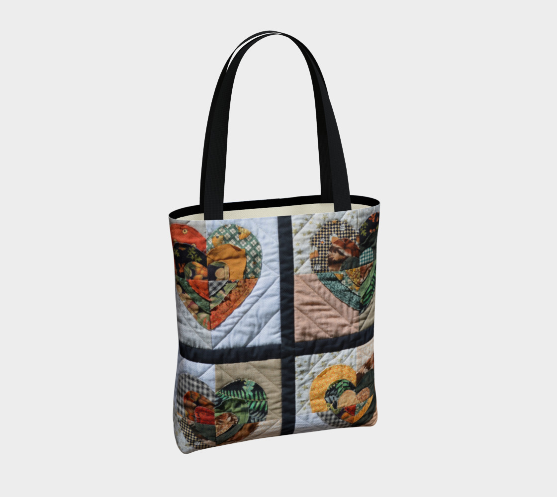Aperçu de Quilted Hearts Tote #4