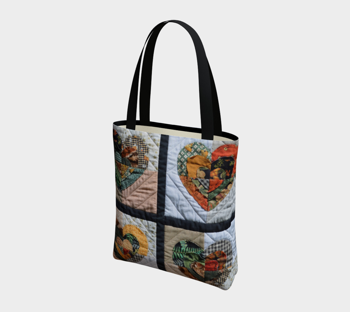 Aperçu de Quilted Hearts Tote #3