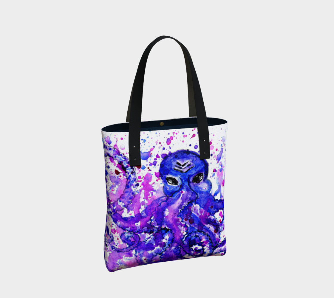 Violet octopus preview #2