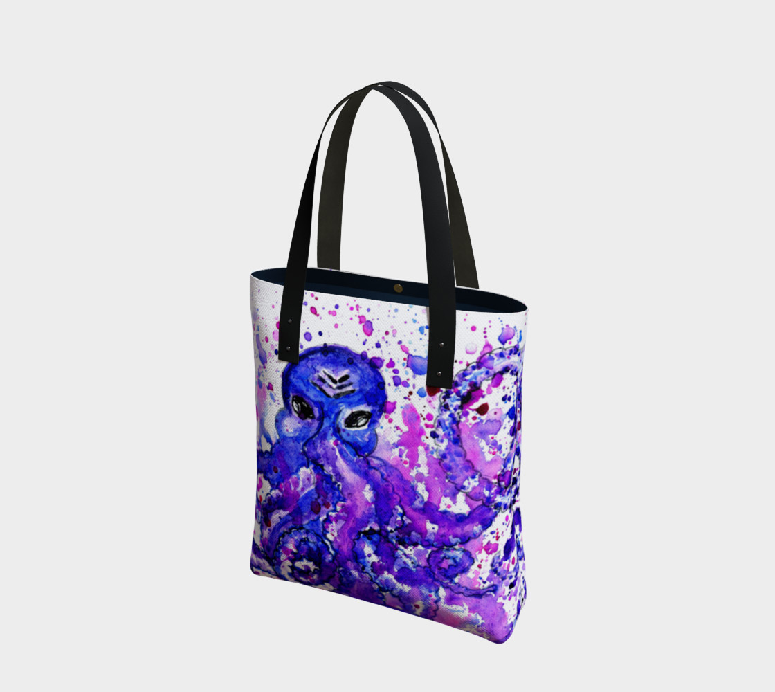 Violet octopus preview #1