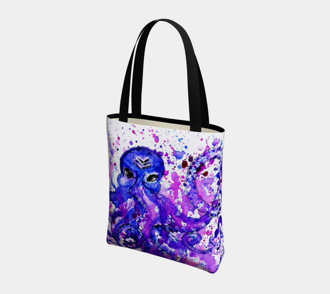 Violet octopus preview #3
