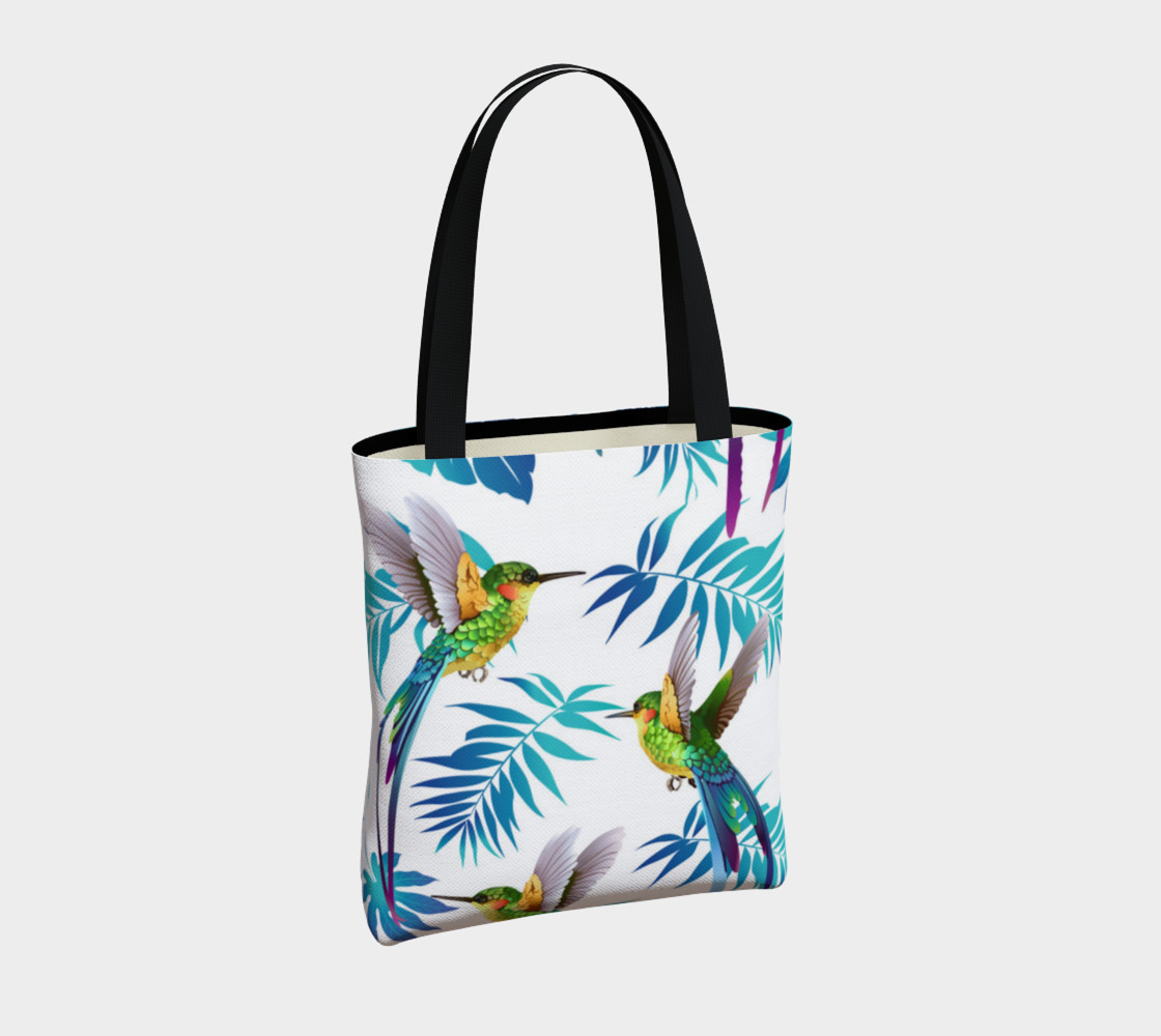 Aperçu de Hummingbird Tote Bag #4