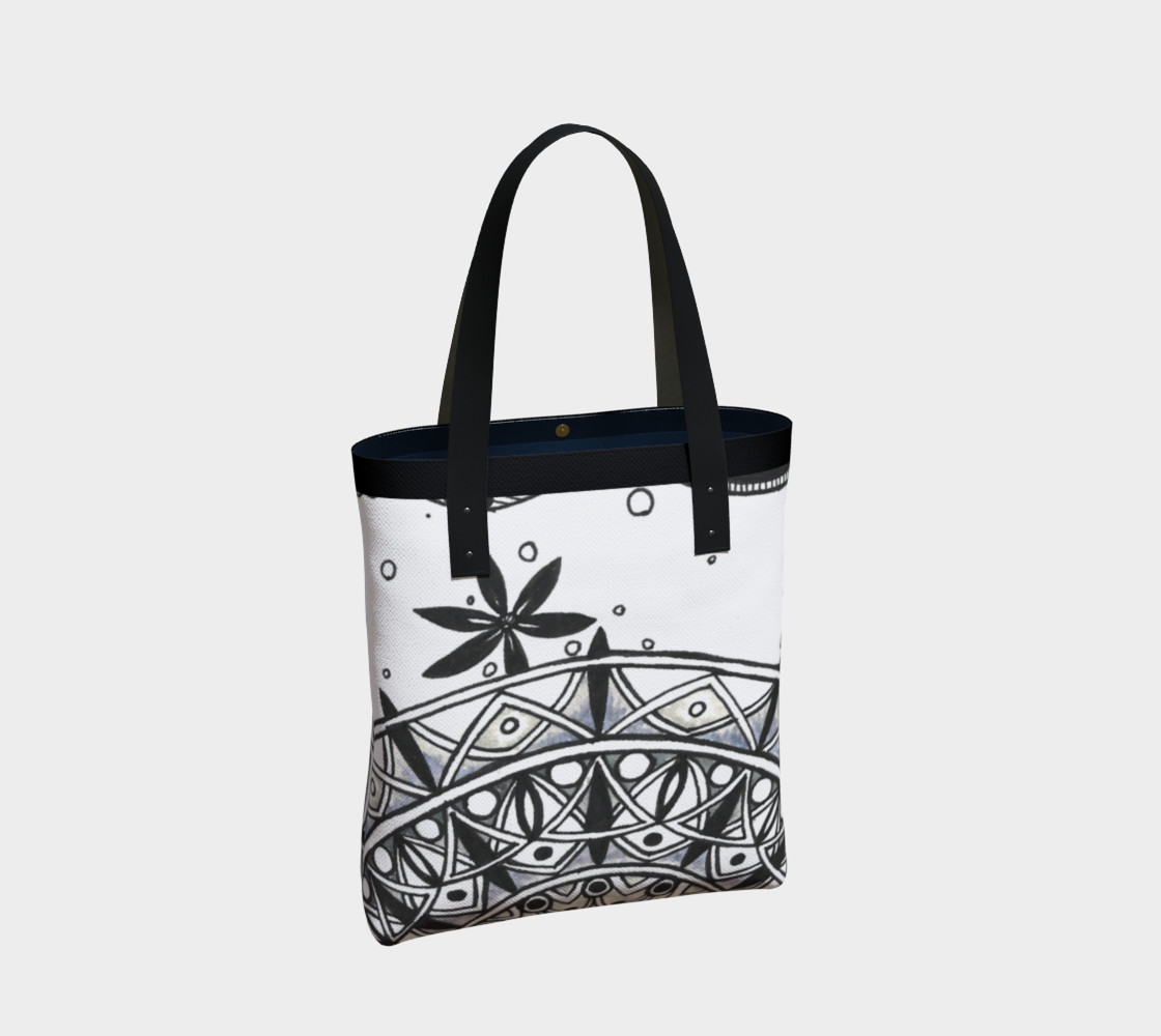 Sacred Geometry Mandala Tote Bag preview #2