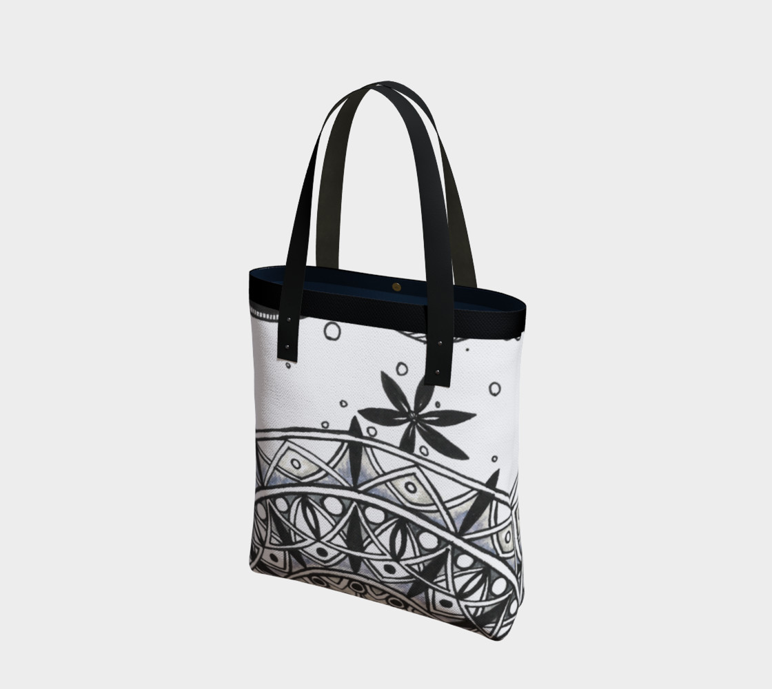 Sacred Geometry Mandala Tote Bag preview #1
