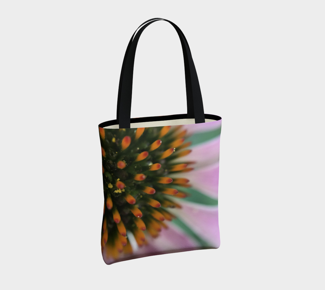 Pink Coneflower Tote preview #4