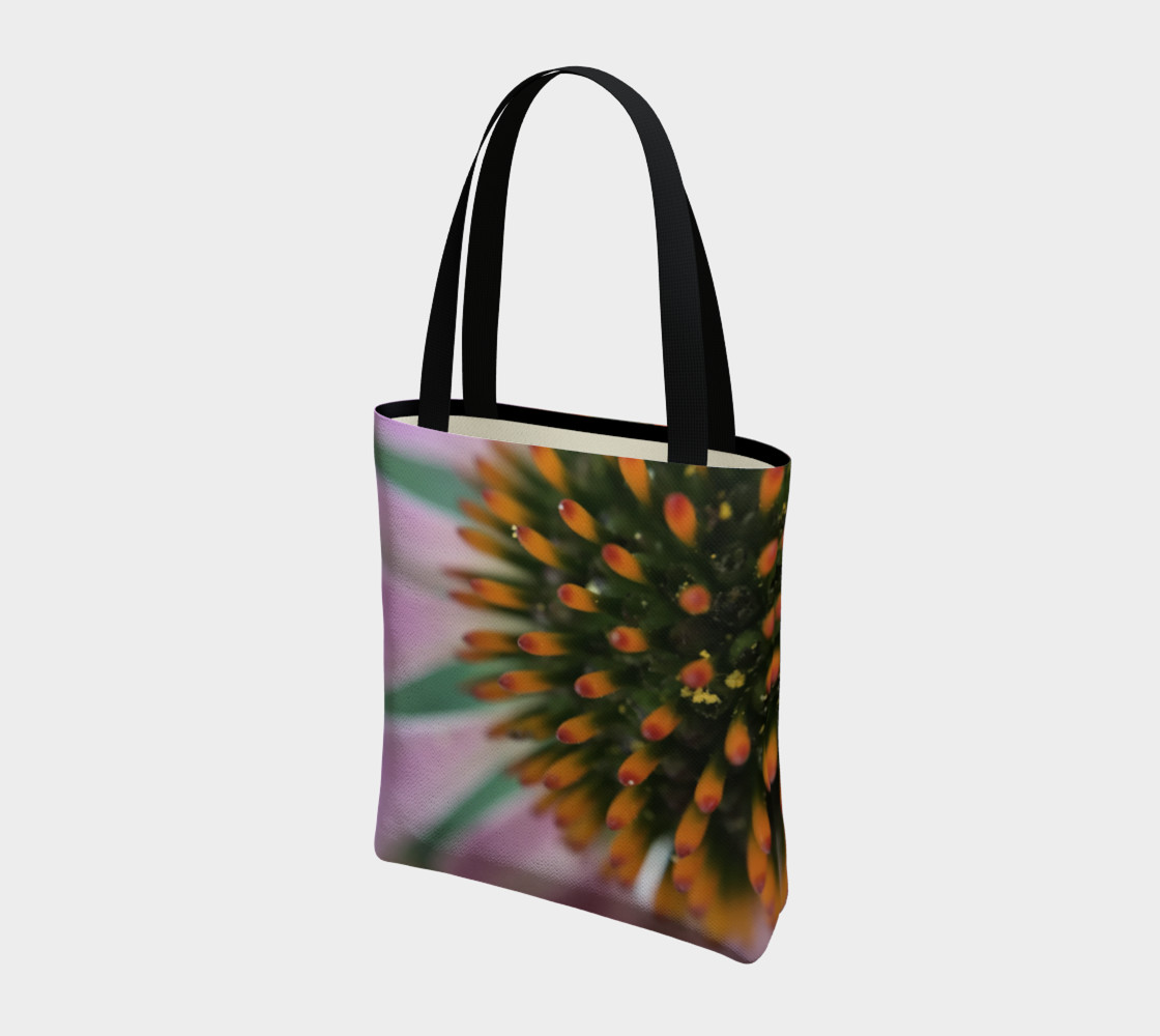 Pink Coneflower Tote preview #3