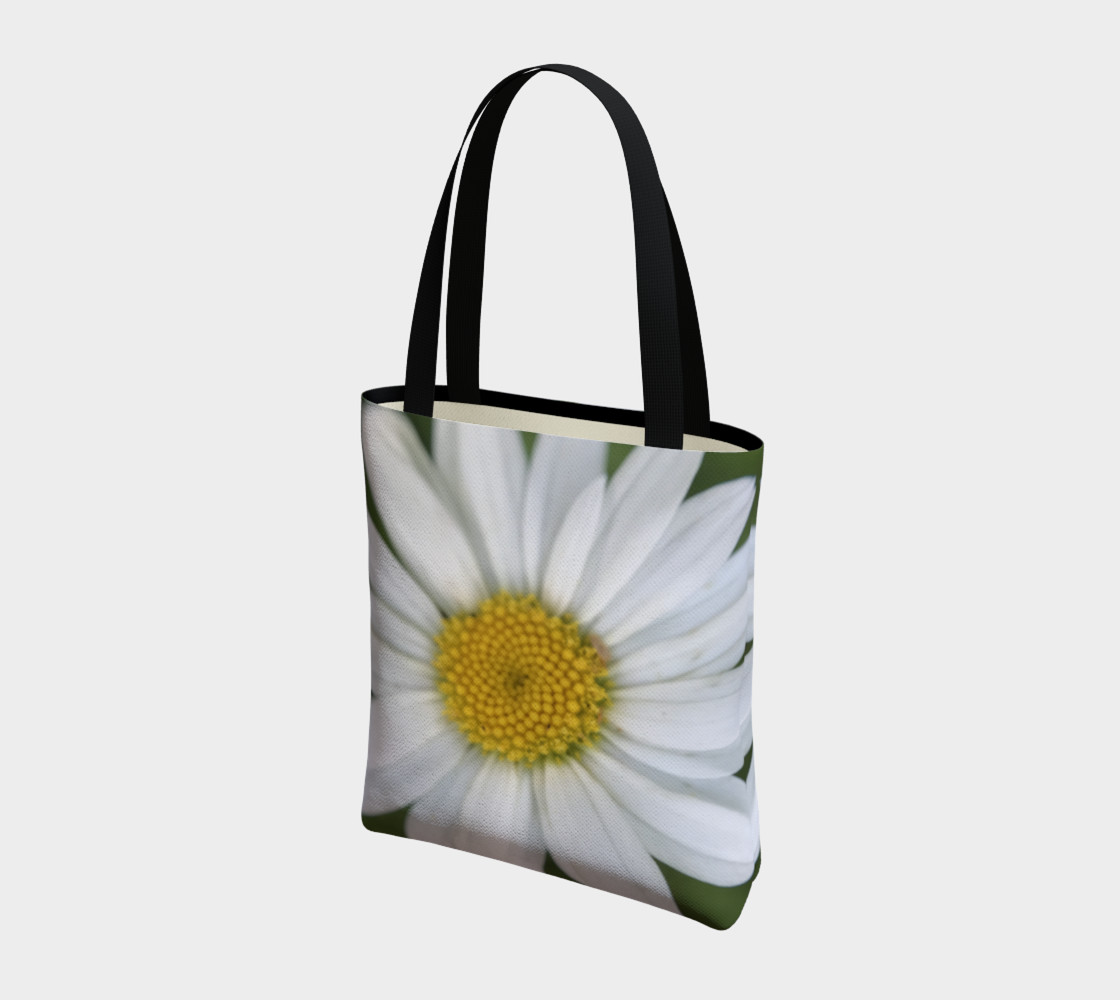 White Daisy Tote preview #3