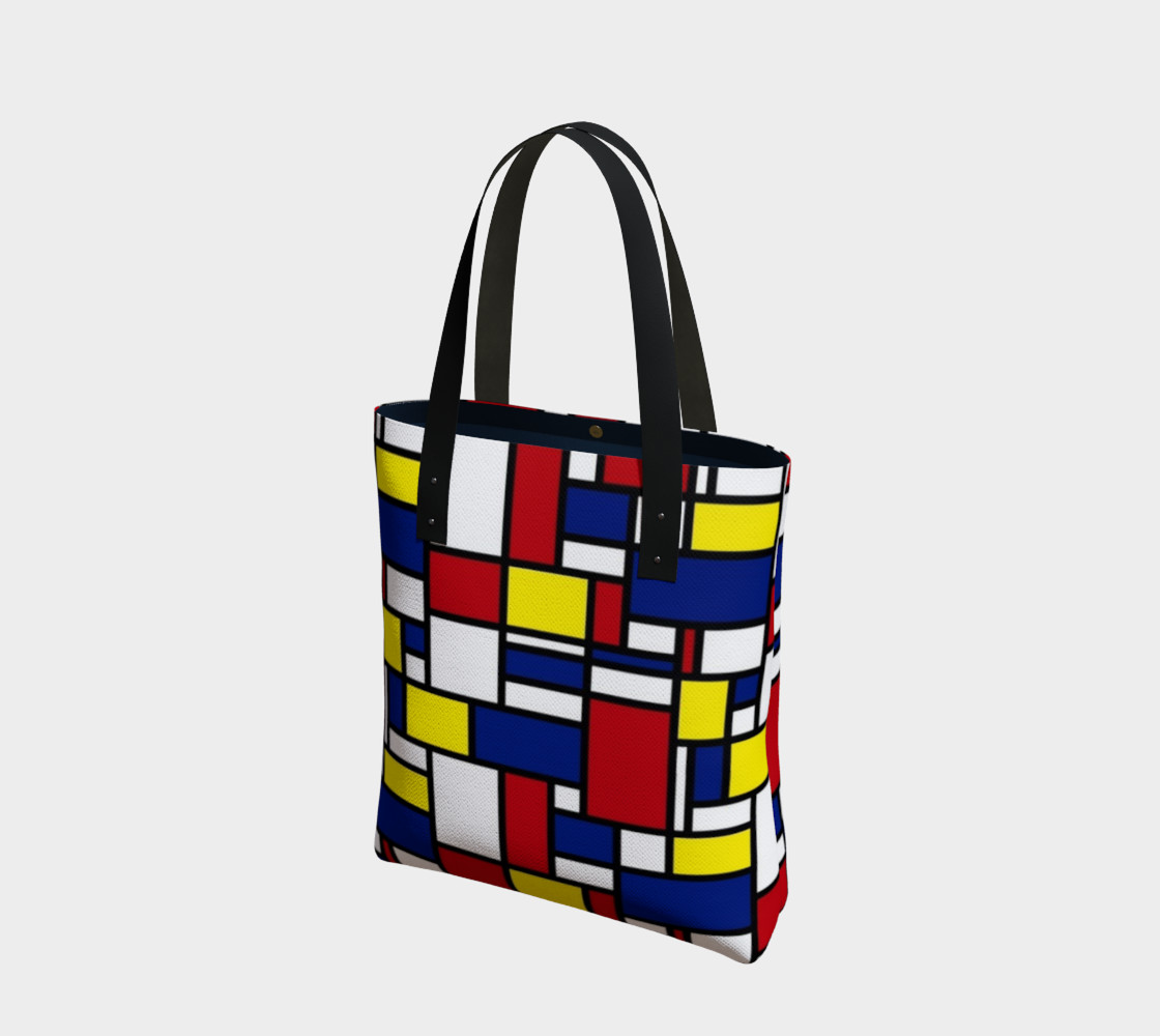 Mondrian Bauhaus Inspired Geometric Abstract - Boxes thumbnail #2