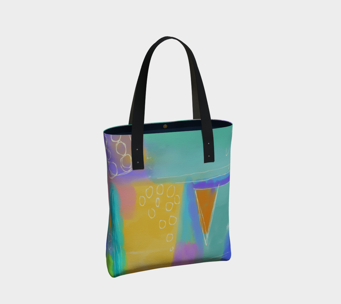 Aperçu de Original Abstract Art Shoulder Bag #2
