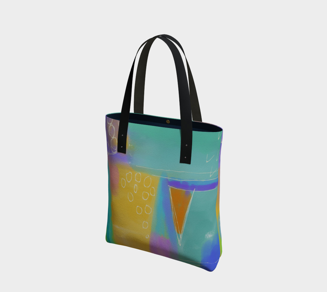 Aperçu de Original Abstract Art Shoulder Bag #1