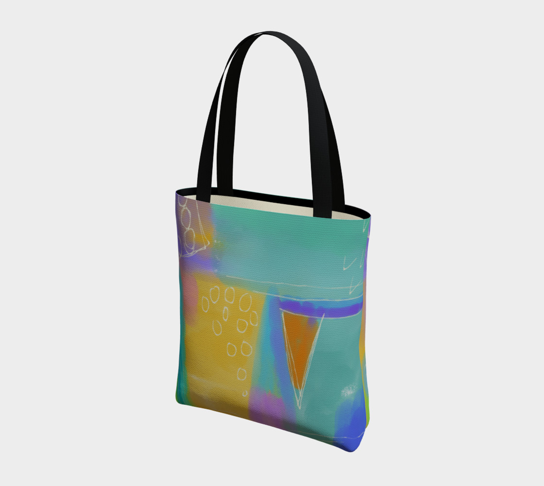 Aperçu de Original Abstract Art Shoulder Bag #3