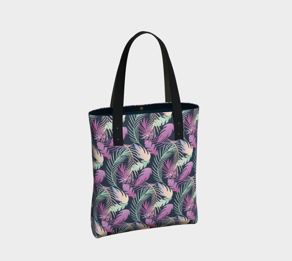 Feather Pattern Tote Bag preview #2