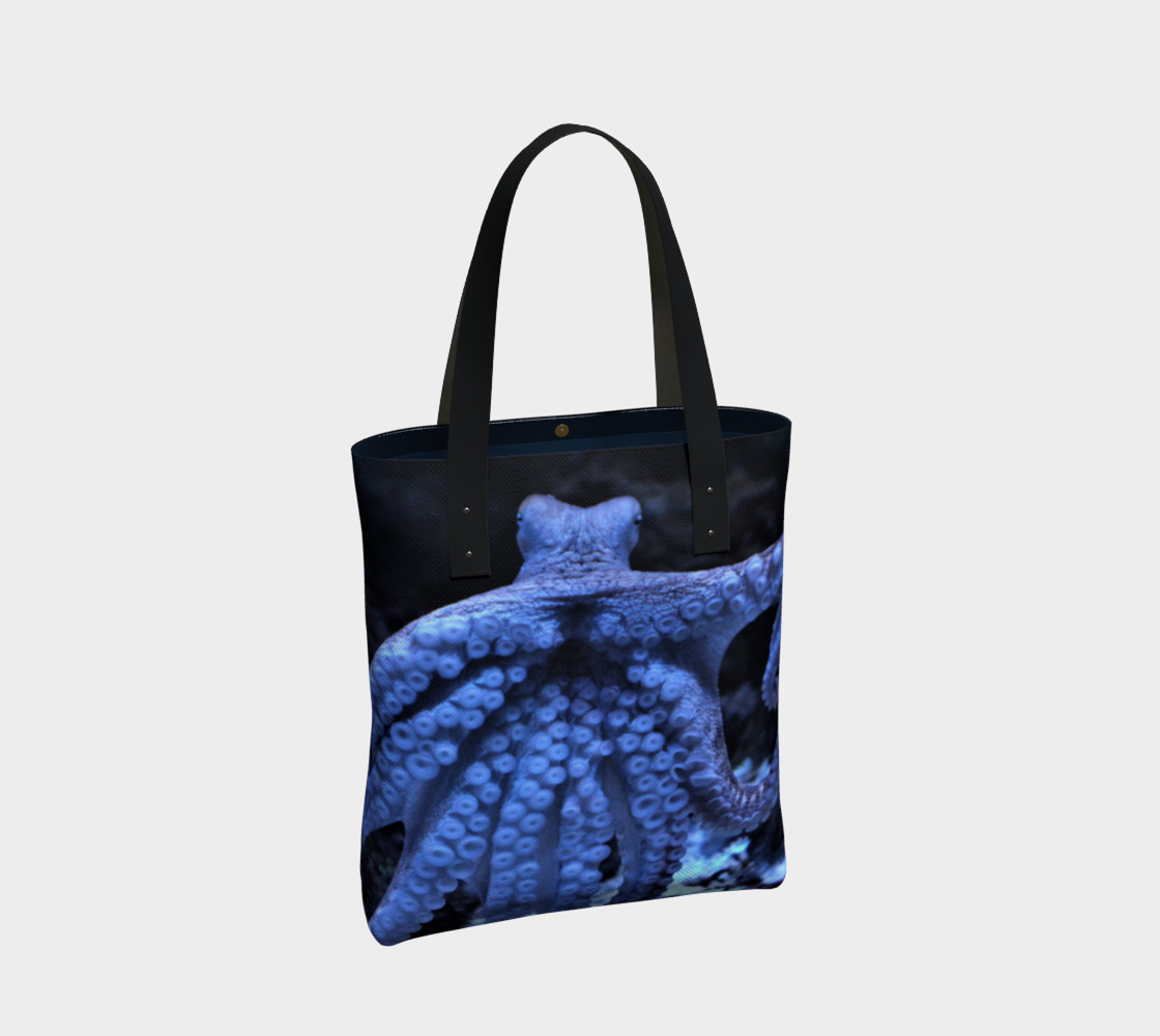 Dark Octopus Black Light Tote preview #2