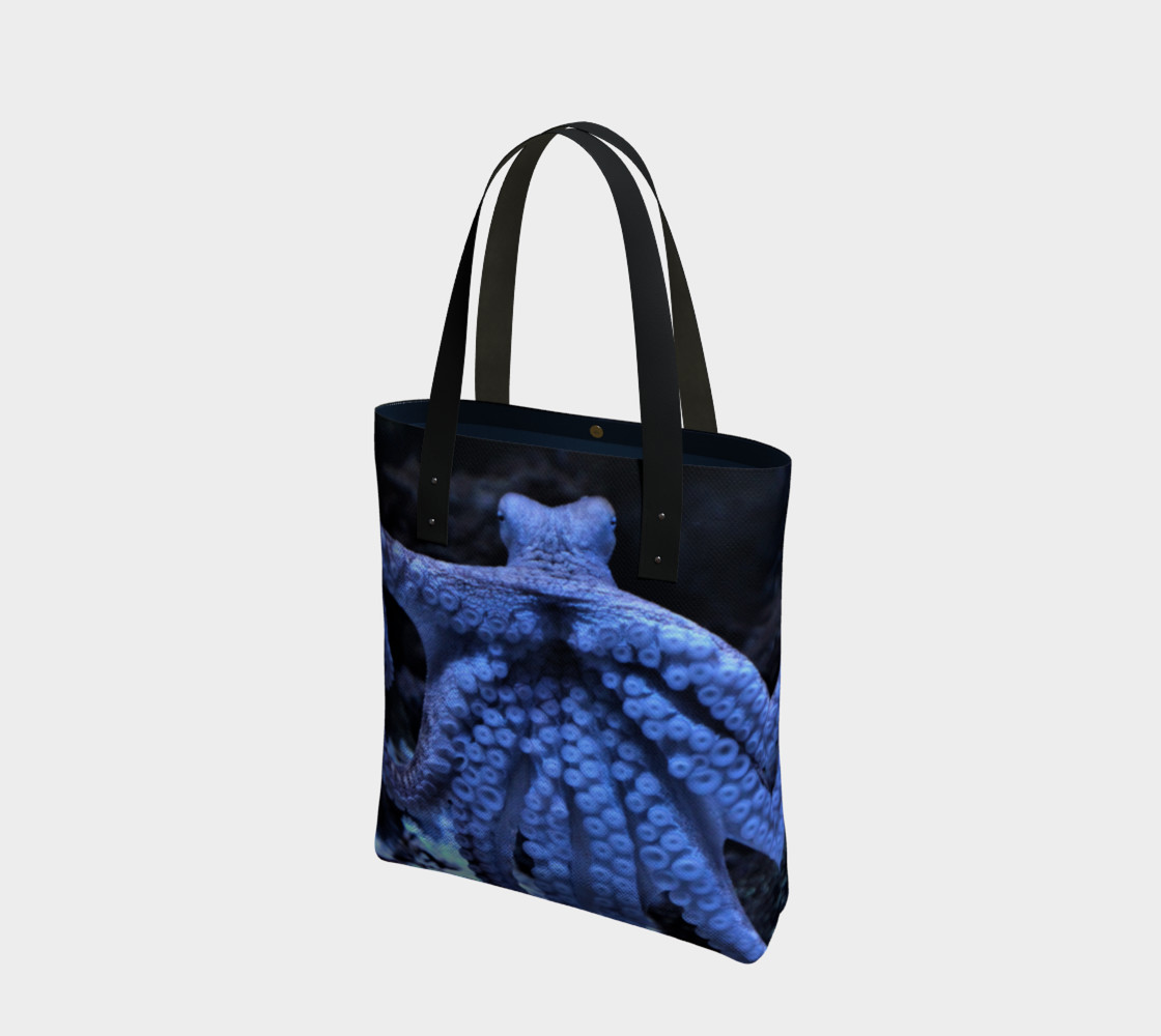 Dark Octopus Black Light Tote preview #1