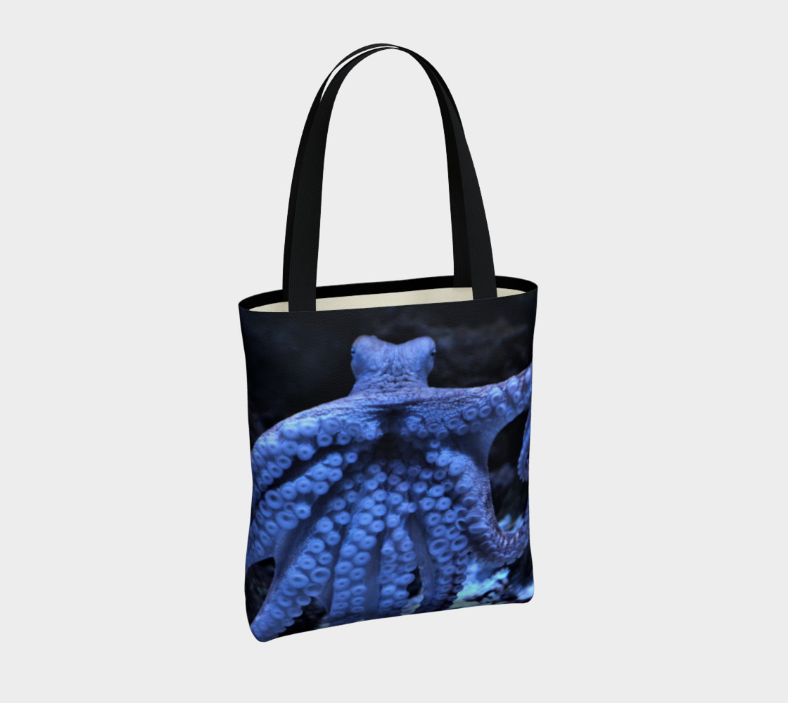 Dark Octopus Black Light Tote preview #4