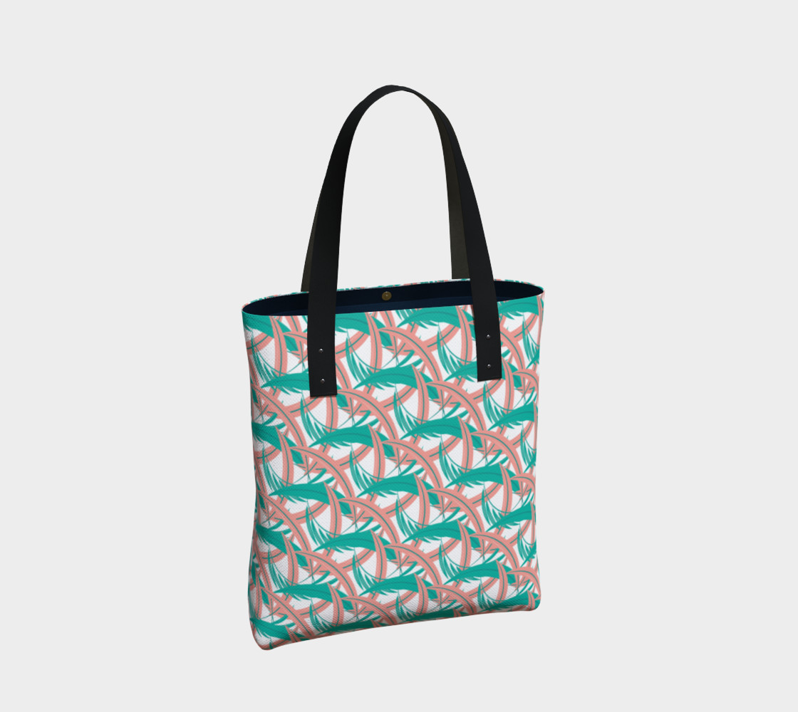 Tropical Feather Tote preview #2